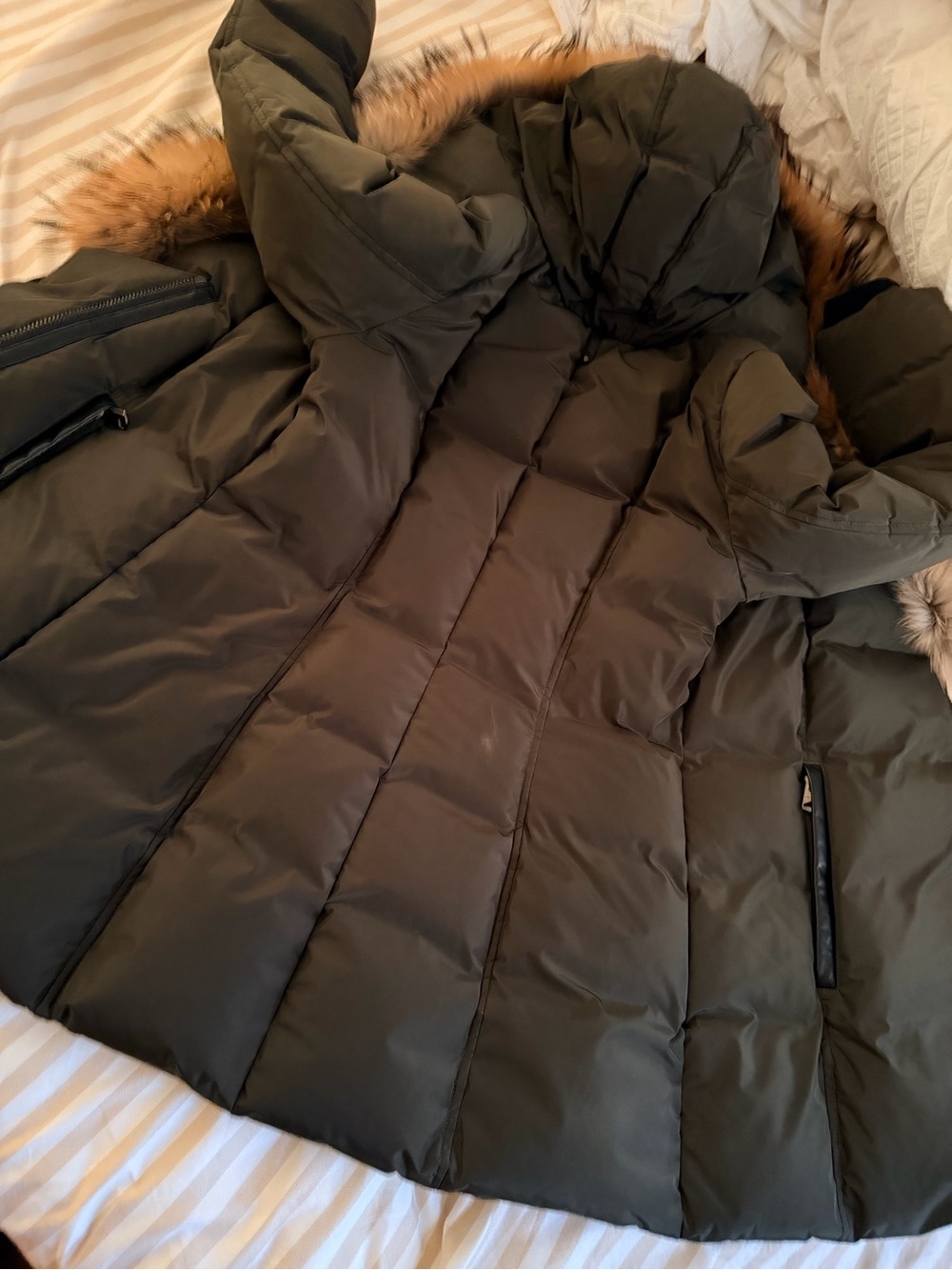 Mackage Olive Green Adali Coat - Picture 8 of 9